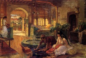 Ein orientalisches Interieur, 1900